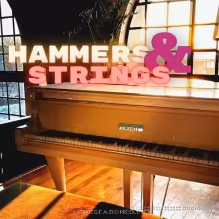 Strategic Audio Hammers & Strings: Piano Melody Loops [WAV] - Sample Pack Artwork