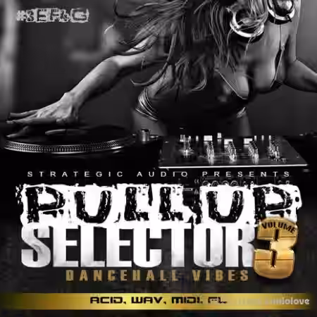 Strategic Audio Pull Up Selector Dancehall Vibes Vol.3 [WAV, MiDi, DAW Templates] - Sample Pack Artwork