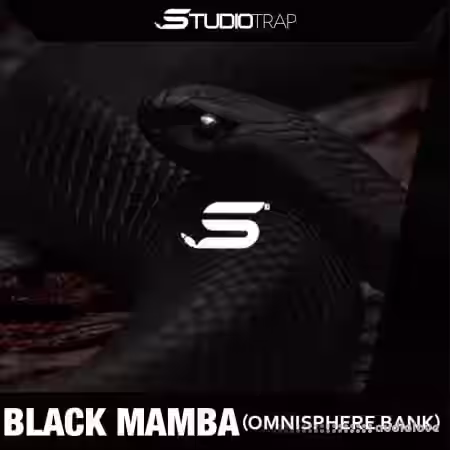 Studio Trap Black Mamba Omnisphere Bank [Synth Presets] - Sample Pack Artwork