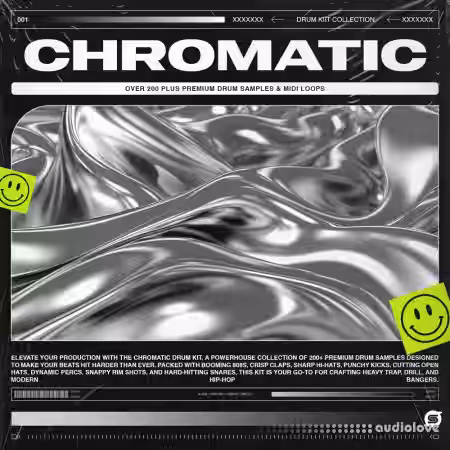 Studio Trap Chromatic Drum Kit [WAV, MiDi] - Sample Pack Artwork