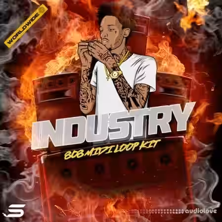 Studio Trap Industry 808 MIDI Kit [WAV, MiDi] - Sample Pack Artwork