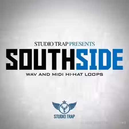 Studio Trap South Side Hi-Hats Pack [WAV, MiDi] - Sample Pack Artwork