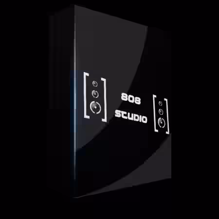 StudioPlug 808 Studio (HQ Mixed Drum Kit) [WAV, MiDi, Synth Presets, DAW Templates] - Sample Pack Artwork
