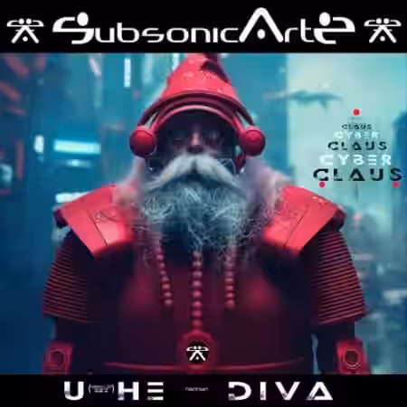 SubsonicArtz Cyber Claus [Synth Presets] - Sample Pack Artwork