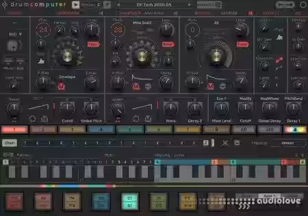 Sugar Bytes Drum Computer v1.3.5 [WiN] - Sample Pack Artwork