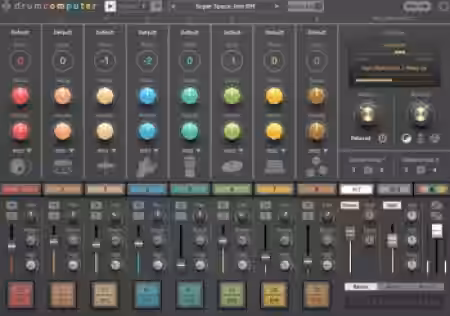 Sugar Bytes DrumComputer v1.3.6 [MacOSX] - Sample Pack Artwork