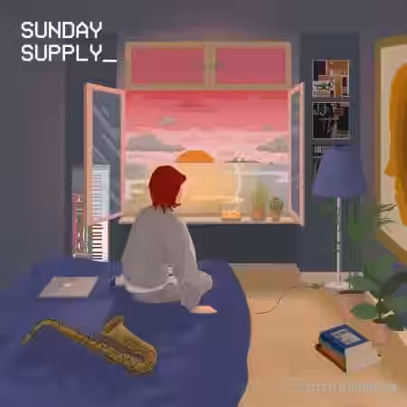 Sunday Supply Sunset Reflections Dusty Jazz Beats [WAV] - Sample Pack Artwork