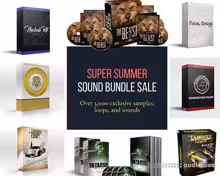 Super Producer Sounds Super Summer Sound Bundle [WAV, MiDi] - Sample Pack Artwork