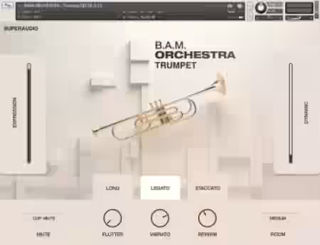 SuperAudio B.A.M Orchestra Trumpet [KONTAKT] - Sample Pack Artwork