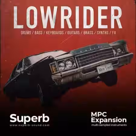 Superb Sound Lowrider [MPC] - Sample Pack Artwork