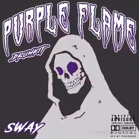 Sway55 Sway Purple Flame DRUMKIT [WAV] - Sample Pack Artwork