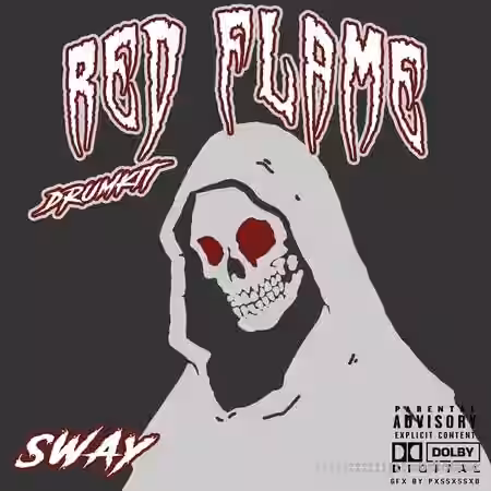 Sway55 Sway Red Flame DRUMKIT [WAV] - Sample Pack Artwork
