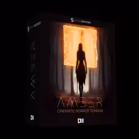 SwishSwoosh AMBER [KONTAKT] - Sample Pack Artwork