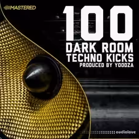 Symphonic Distribution 100 Dark Room Techno Kicks By Yoodza [WAV] - Sample Pack Artwork
