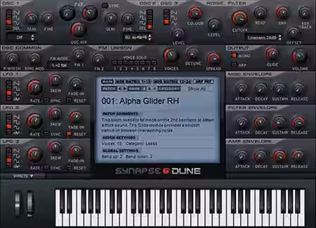 Synapse Audio Dune v1.4.0 WORKING / v1.4.0 R2 [WiN, MacOSX] - Sample Pack Artwork