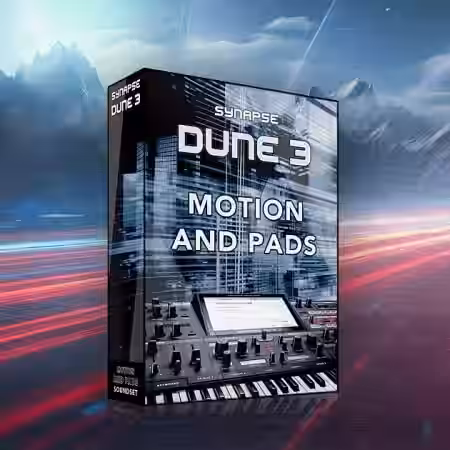 Synapse Audio Motion and Pads [Synth Presets] - Sample Pack Artwork