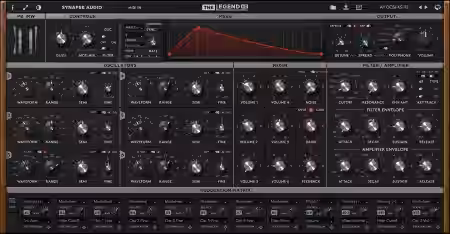 Synapse Audio The Legend HZ v2.0.2 CE [WiN] - Sample Pack Artwork