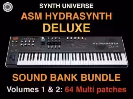 Synth Universe Hydrasynth Deluxe Sound Banks Vol.1 and 2 Bundle [Synth Presets] - Sample Pack Artwork