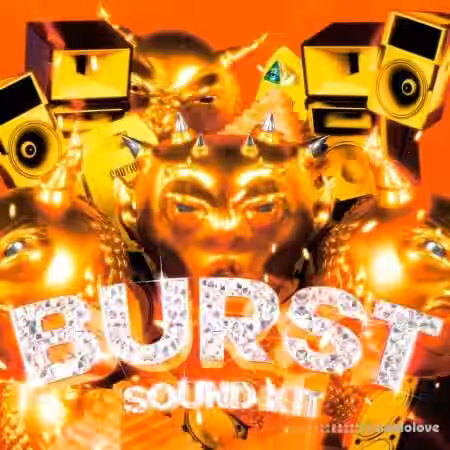 Synthetic & Upmadeit BURST Sound Kit [BUNDLE] [WAV, MiDi, Synth Presets] - Sample Pack Artwork