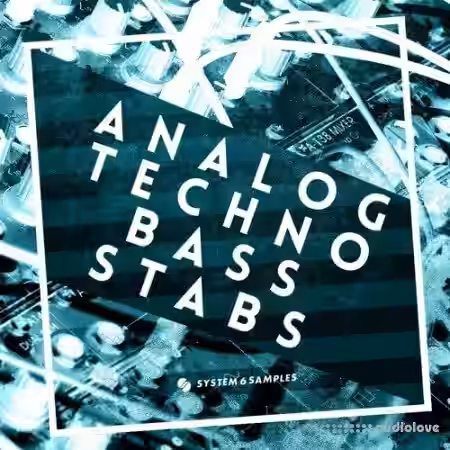 System 6 Samples Analog Techno Bass Stabs [WAV] - Sample Pack Artwork