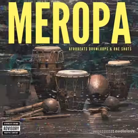 T-kid The Producer MEROPA - Afrobeats Drumloops and One Shots [WAV] - Sample Pack Artwork