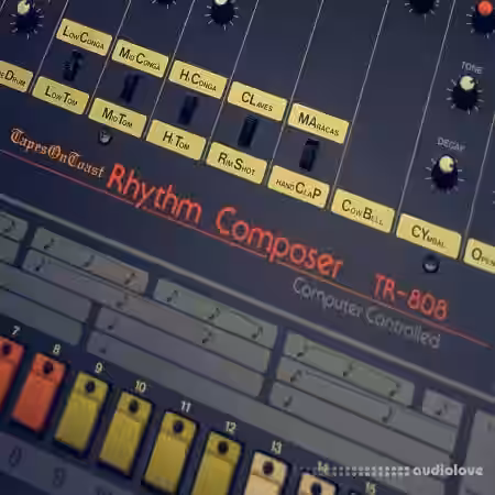 TapesOnToast 808 Drum Kit [WAV] - Sample Pack Artwork