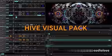 TAS Visuals HIVE Visual Pack [Synth Presets] - Sample Pack Artwork