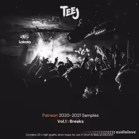 Teej Patreon Samples Vol.1 Drum Breaks [WAV] - Sample Pack Artwork