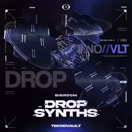 Teknovault Bigroom Techno Drop Synths Vol.1 [WAV, MiDi] - Sample Pack Artwork