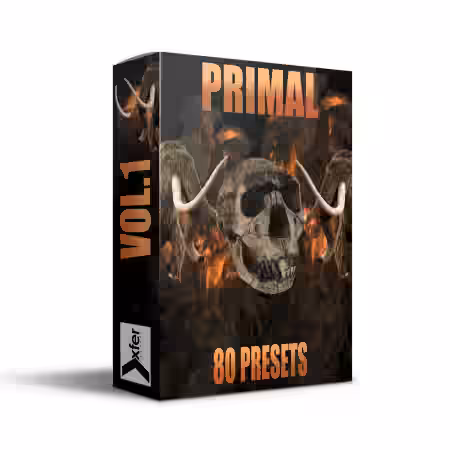 Tentaacle Audio Primal Preset Pack Vol.1 [Synth Presets] - Sample Pack Artwork