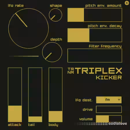Ternär Music Technology Triplex Kicker v0.3.1 Regged [WiN] - Sample Pack Artwork
