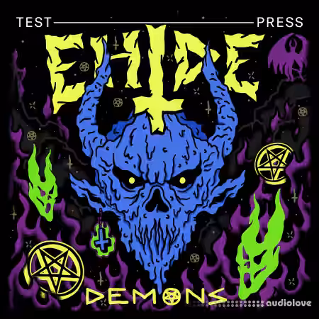 Test Press EHIDE Demons [WAV, Synth Presets] - Sample Pack Artwork