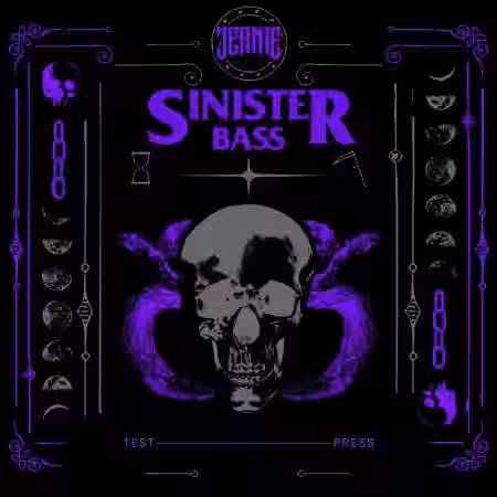 Test Press JEANIE Sinister Bass [WAV, MiDi, Synth Presets] - Sample Pack Artwork