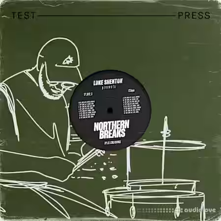 Test Press Luke Shenton Northern Breaks [WAV] - Sample Pack Artwork