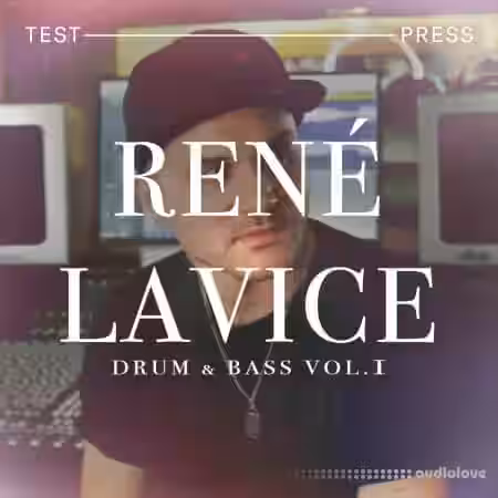 Test Press René LaVice: Drum and Bass Vol.1 [WAV, Synth Presets] - Sample Pack Artwork