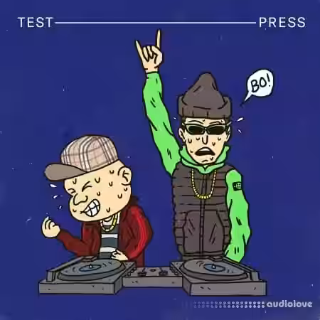 Test Press Serum Jump Up DnB 2 [WAV, MiDi, Synth Presets] - Sample Pack Artwork
