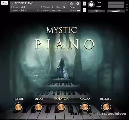 TH Studio Production MYSTIC PIANO [KONTAKT] - Sample Pack Artwork