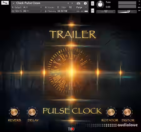 TH Studio Production TRAILER PULSE CLOCK [KONTAKT] - Sample Pack Artwork