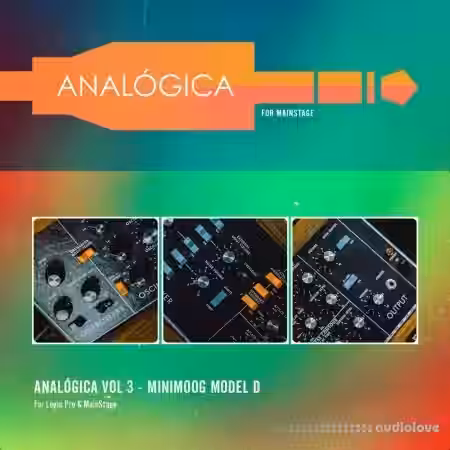 That Worship Sound Anal├│gica Vol.3 Moog Minimoog Model D [DAW Templates] - Sample Pack Artwork