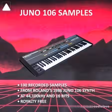 The Audio Bar Juno 106 Samples [WAV, Synth Presets] - Sample Pack Artwork