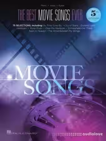 The Best Movie Songs Ever Songbook, 5th Edition - Sample Pack Artwork