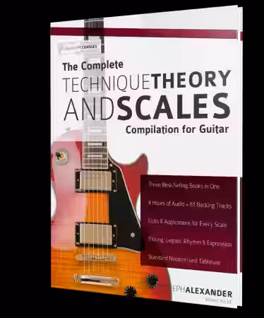The Complete Technique, Theory and Scales Compilation for Guitar - Sample Pack Artwork