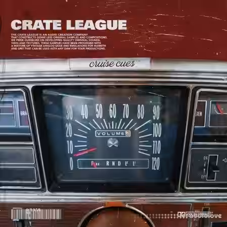 The Crate League Cruise Cues Vol.2 (Compositions and Stems) [WAV] - Sample Pack Artwork