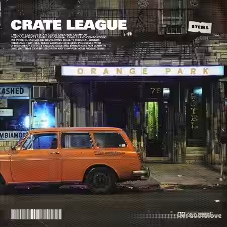 The Crate League Orange Park (Compositions And Stems) [WAV] - Sample Pack Artwork