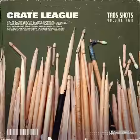 The Crate League Tab Shots Vol.2 [WAV] - Sample Pack Artwork