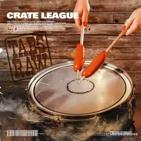 The Crate League Tabs Raw Drum Breaks [WAV] - Sample Pack Artwork