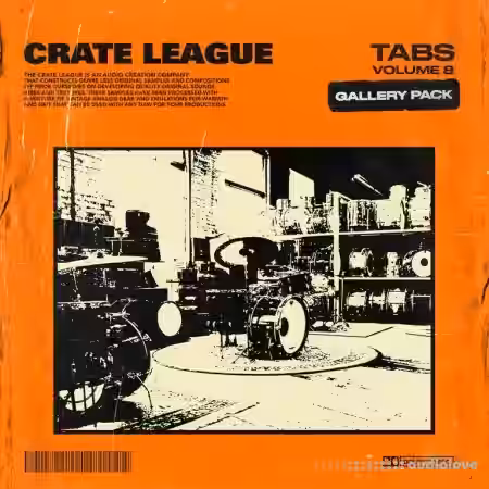 The Crate League Tabs Vol.8 (The Gallery) [WAV] - Sample Pack Artwork