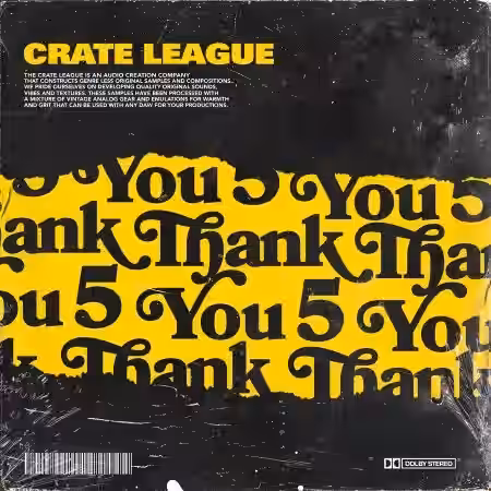 The Crate League Thank You Vol.5 (Compositions And Stems) [WAV] - Sample Pack Artwork