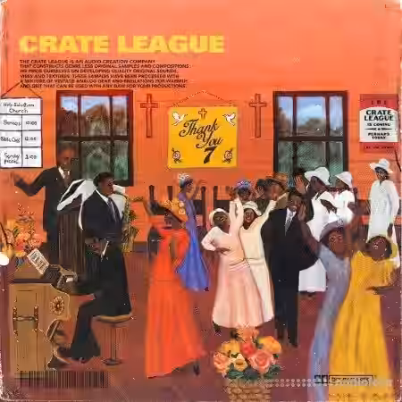 The Crate League Thank You Vol.7 [WAV] - Sample Pack Artwork