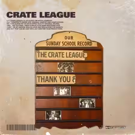 The Crate League Thank You Vol.8 (Compositions and Stems) [WAV] - Sample Pack Artwork